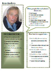 Ken's one-page profile